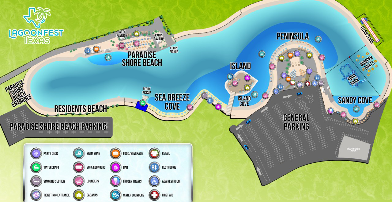 Lagoonfest Park Map