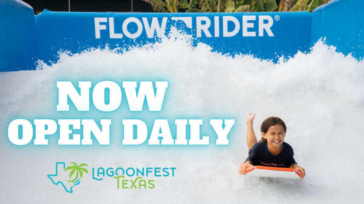 Catch a Wave on Flowrider! – Lagoonfest Texas